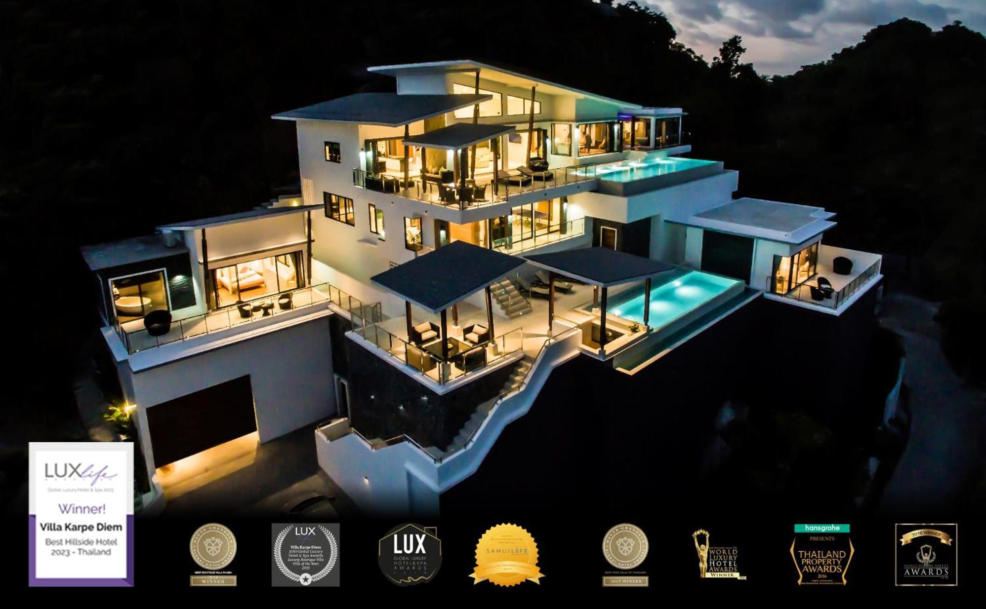 Karpe Diem Villa - Twin Infinity Pools Chaweng Plajı Dış mekan fotoğraf