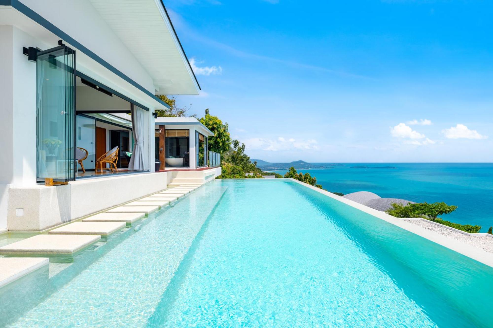 Karpe Diem Villa - Twin Infinity Pools Chaweng Plajı Dış mekan fotoğraf