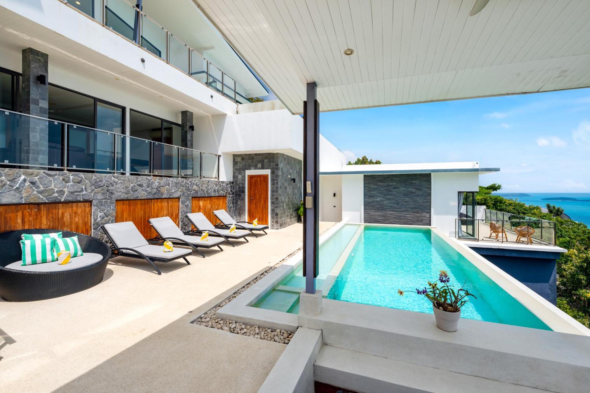 Karpe Diem Villa - Twin Infinity Pools Chaweng Plajı Dış mekan fotoğraf