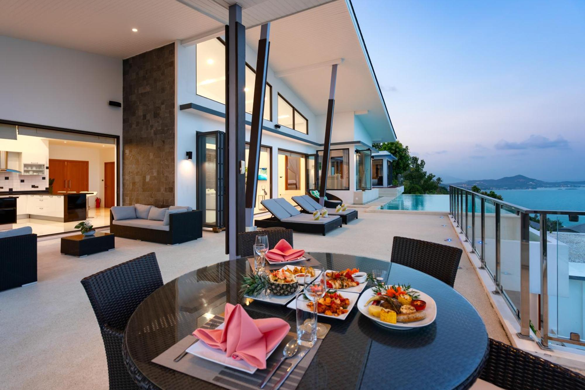 Karpe Diem Villa - Twin Infinity Pools Chaweng Plajı Dış mekan fotoğraf