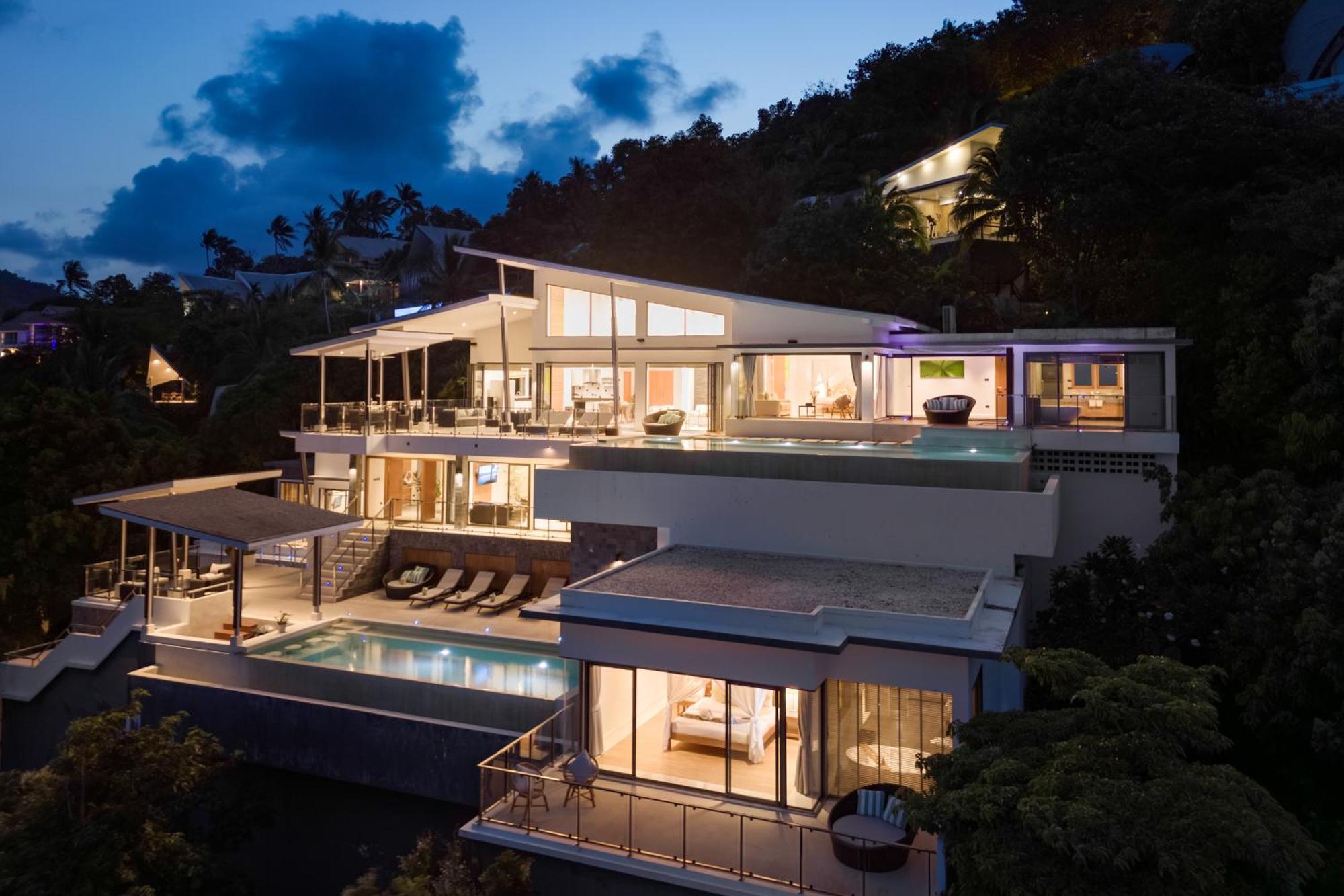 Karpe Diem Villa - Twin Infinity Pools Chaweng Plajı Dış mekan fotoğraf