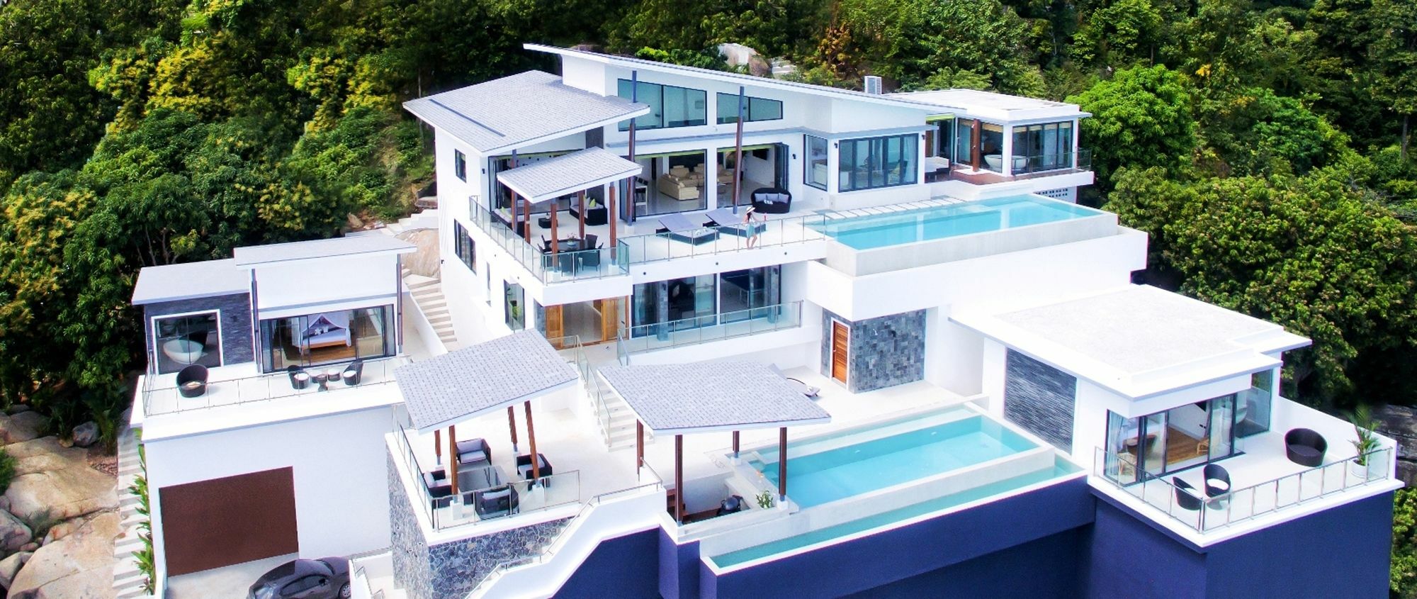 Karpe Diem Villa - Twin Infinity Pools Chaweng Plajı Dış mekan fotoğraf